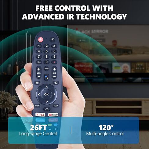 بديل PZL مناسب لجهاز التحكم عن بعد لتلفزيون Sansui، متوافق مع EC32V2HA EC40V2FA in Kuwait