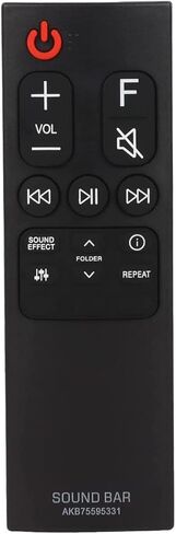 New AKB75595331 Replaced Remote Control for LG Sound Bar SPH4B-W SPN5B-W SL4 SNC4R SPJ4-S S65S3-S SPL5B-W SPH4B-W SL5Y SL4Y SL7Y SN7CY SN6Y SL6Y in Kuwait