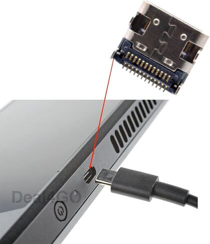 Deal4GO موصل منفذ شحن USB-C داخلي، مزامنة مقبس الطاقة لاستبدال مقبس صمام البخار in Kuwait