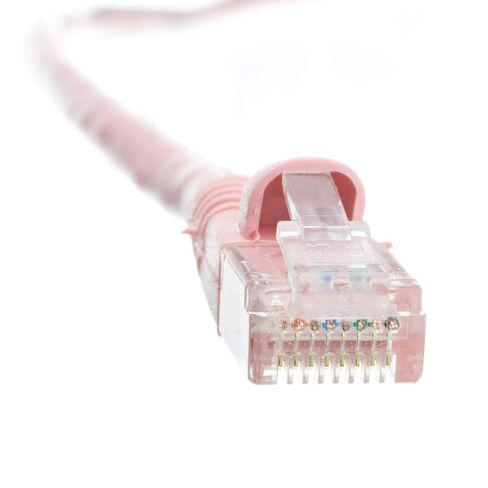 (كابل إيثرنت Cat6 باللون الوردي، كابل توصيل Cat6 بطول 3 أقدام، كابل Cat6، كابل شبكة Cat6، كابل الإنترنت - 3 أقدام in Kuwait