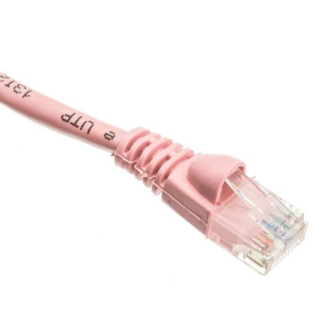 (كابل إيثرنت Cat6 باللون الوردي، كابل توصيل Cat6 بطول 3 أقدام، كابل Cat6، كابل شبكة Cat6، كابل الإنترنت - 3 أقدام in Kuwait