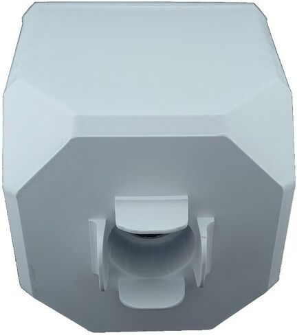 صندوق توصيل نهاية عمود CCTV متعدد الأغراض PRO-154، أبيض، حامل عمود، 6.69 × 6.69 × 7.09 بوصة، مقاوم للطقس، مبيت كاميرا 360 درجة، تركيب على أعلى القطب in Kuwait