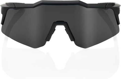 100% Men's Speedcraft XS Sunglasses,One Size,Soft Tact Black/Red in Saudi Arabia