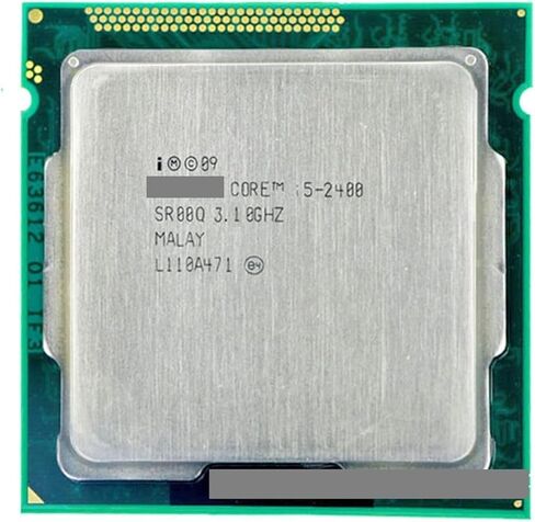 c I5 2400 I5-2400 3.1G هرتز/6 ميجا بايت مقبس LGA 1155 معالج CPU HD 2000 Memori Yang Didukung: DDR3-1066، DDR3-1333 in Kuwait
