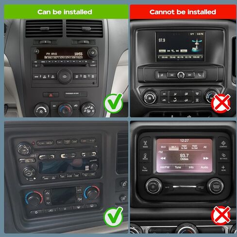 Android 14 Double Din Car Stereo ترقية راديو لـ Buick Enclave 2008-2012، 2G+32G 8 بوصة شاشة لمس لاسلكية Carplay Android Auto GPS WiFi Bluetooth RDS DSP SWC Mirrorlink in Kuwait