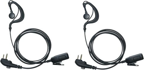 سماعة أذن على شكل G مع ميكروفون PTT متوافقة مع HYT Hytera BD502 BD502i PD502 PD562 TC-508 TC-580 راديو لاسلكي 2 حزمة in Kuwait