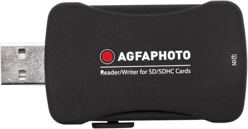 قارئ/كاتب بطاقات AGFA SD/SDHC مع قبضة مطاطية in Kuwait