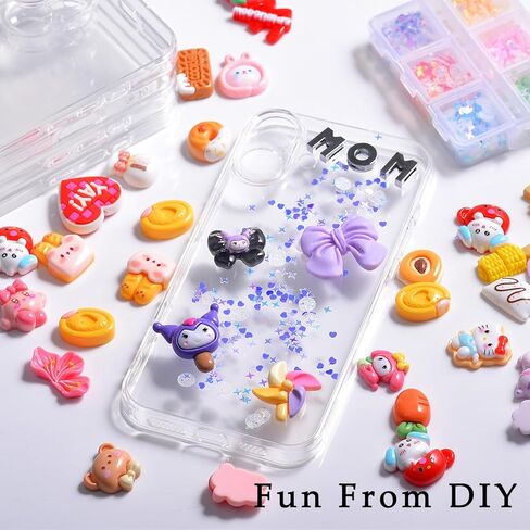 Stino 5 Pack Phone Junk Case for iPhone 13 14 15 16، حافظات شفافة كريستالية شفافة مزخرفة بتصميم مخصص (لهاتف iPhone 16) in Kuwait