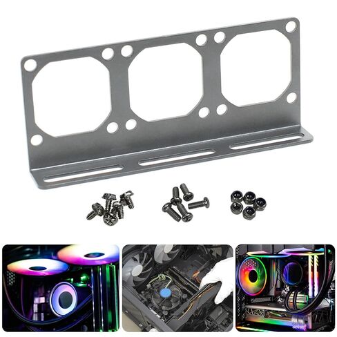 Rack 9cm Steel Bridge Bracket for Case Graphics Card CPU Motherboards Hard Disk Cooling Rack Cooling Fan Mount in Kuwait