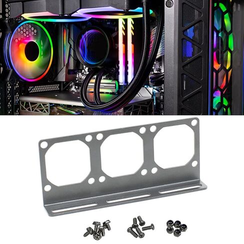 Rack 9cm Steel Bridge Bracket for Case Graphics Card CPU Motherboards Hard Disk Cooling Rack Cooling Fan Mount in Saudi Arabia