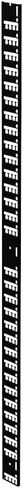 NavePoint 35U Vertical Cable Management Rail, Rack Mount, 0.5 x 3.2 x 63.7 in Kuwait