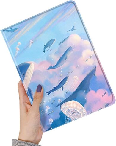 Flower Case for Xiaomi Pad 7 / Pad 7 Pro Case Flower Pattern Cute Floral Illustrated Printed Cover with Pencil Holder,Color 12 in Kuwait
