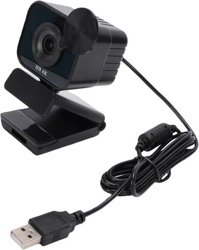 كاميرا ويب بدقة 4K مع التركيز التلقائي PDAF وتصحيح الضوء تلقائيًا، وكاميرا كمبيوتر USB بزاوية واسعة 70 درجة مع ميكروفون لإلغاء الضوضاء لعقد مؤتمرات الفيديو والبث المباشر والألعاب والتعليم عبر الإنترنت in Kuwait