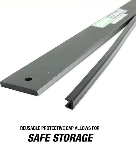 OEMTOOLS 25355 Straight Edge 24", Machinist Tool, Made in USA, Precision Ground ±0.001" for Engine Block Inspections, Cold Rolled Steel Straight Edge in Saudi Arabia