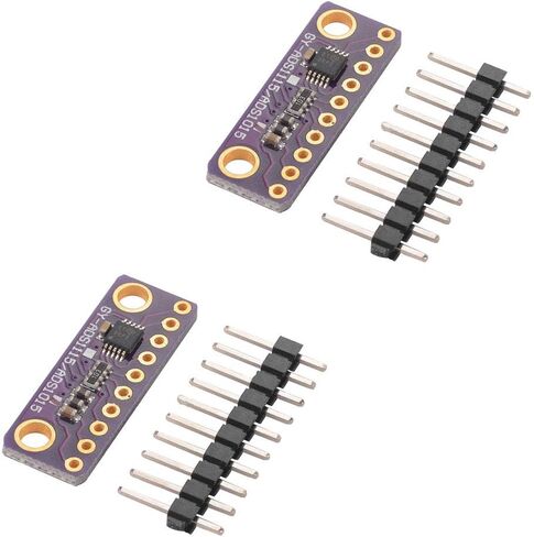 2PCS 16 Bit 4 Channel I2C ADS1115/ADS1015 Module ADC Development Board with Programmable Gain Amplifier for Arduino RPi in Kuwait
