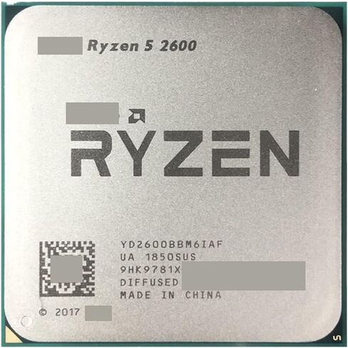 R 5 2600 R5 3.4 GHz Six-Core Twelve-Core 65W CPU Processor YD2600BBM6IAF Socket AM4 in Kuwait