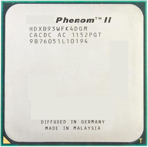 ph II X4 B93 Prosesor CPU Quad-Core (2.8 GHz/6 M/95 W/ 2000 GHz) Socket AM3 AM2 in Kuwait
