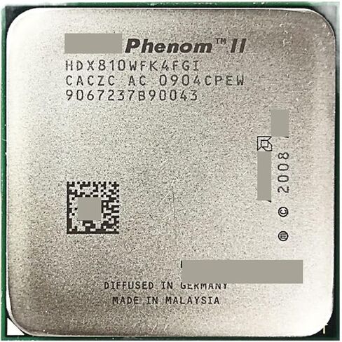 ph II X4 810 2.6 GHz Quad-Core CPU Processor HDX810WFK4FGI Socket AM3 in Kuwait