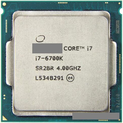 c Quad-Core I7-6700K I7 6700K Processor LGA 1151 4.40GHz 6M Tingkat 8M Ram DDR3L-1333, DDR3L-1600 DDR4 GPU HD530 in Kuwait