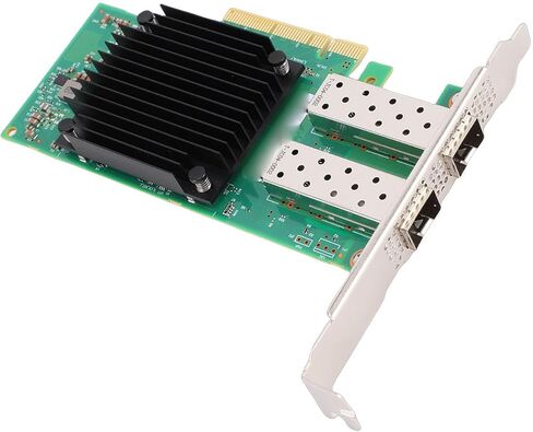 محول إيثرنت مزدوج المنفذ من GOWENIC، بطاقة شبكة 2x25G SFP28 PCIe 3.0 X8 مع شريحة 5 EN، للتخزين الافتراضي لخادم الحوسبة السحابية في مركز البيانات in Kuwait