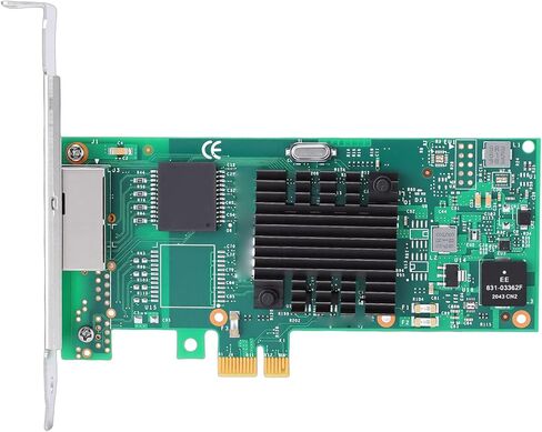 بطاقة شبكة جيجابت SUNGOOYUE، محول إيثرنت PCIe 2.0 X1 مع منافذ RJ45 مزدوجة، ودعم أنظمة شريحة التحكم T2 in Kuwait