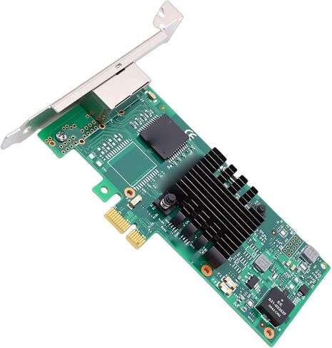 بطاقة شبكة جيجابت SUNGOOYUE، محول إيثرنت PCIe 2.0 X1 مع منافذ RJ45 مزدوجة، ودعم أنظمة شريحة التحكم T2 in Kuwait