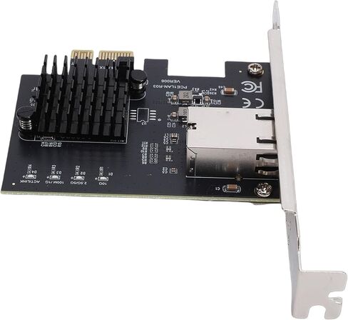 بطاقة الشبكة LICAEVEY PCIe X1 10، RTL8127AT PCIe 4.0 محول إيثرنت PXE 10Gb بدون أقراص لخادم سطح المكتب in Kuwait