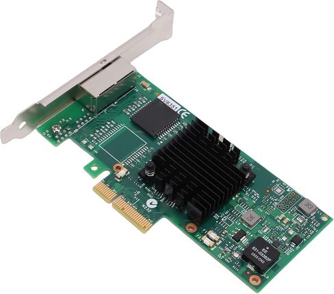 CUIFATI 1Gb NIC, Dual Port Gigabit Ethernet Network Card with 350AM2 Controller and Gold Plated Contacts, for Desktop PC Server in Kuwait