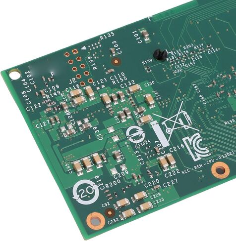 CUIFATI 1Gb NIC, Dual Port Gigabit Ethernet Network Card with 350AM2 Controller and Gold Plated Contacts, for Desktop PC Server in Kuwait