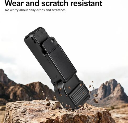 حافظة واقية لجهاز DJI Osmo Pocket 4، هيكل صلب وغطاء شاشة مع بطانة مضادة للخدش، واقي كاميرا محمول مقاوم للسقوط للسفر والاستخدام اليومي in Kuwait
