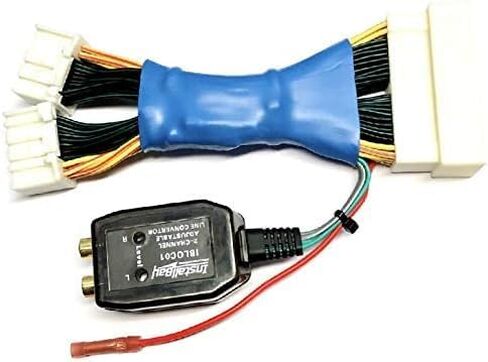 Add an Amp Amplifier Adapter Interface to Factory OEM Car Stereo Radio System for Sub Bass Etc -Made for Some 2019+ Hyundai + Kia -No Factory External Amp Vehicles -Compatible Vehicles Listed Below in Kuwait