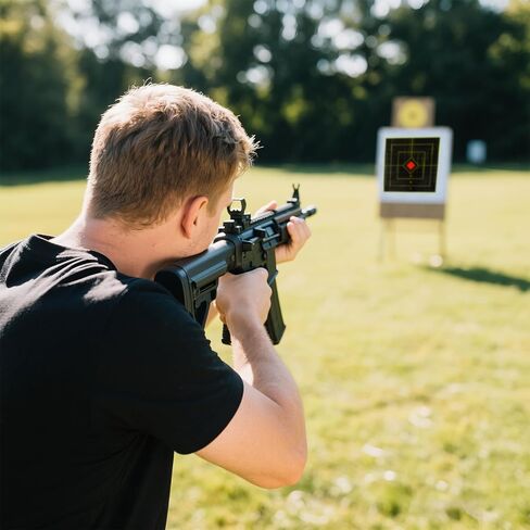 6 Inch 100 Pack Splatter Targets, Reactive Targets Protable Paper Shooting Target Splatter for Shooting Range, Shooting Mat Self-Adhesive Target Stickers Splash Pasters Roll for Indoor Outdoor(1 Roll) in Kuwait