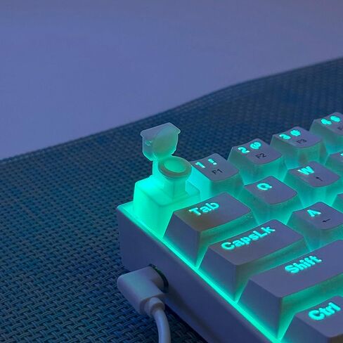 أغطية مفاتيح ميكانيكية مخصصة للوحة المفاتيح - تصميم المرحاض -، PBT Dye-Sub، متوافق مع Cherry MX، إصدار فريد محدود in Kuwait