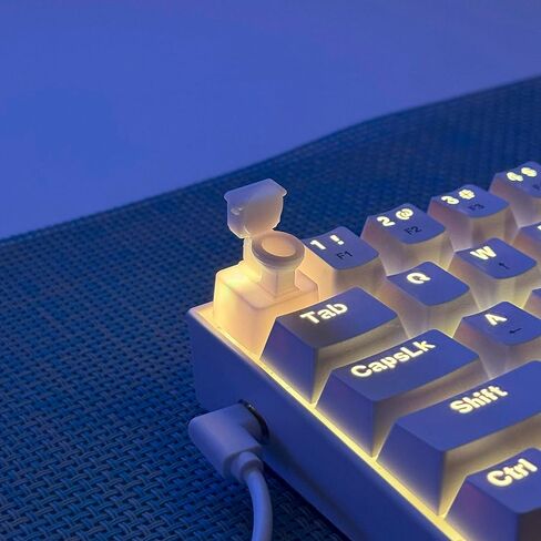 أغطية مفاتيح ميكانيكية مخصصة للوحة المفاتيح - تصميم المرحاض -، PBT Dye-Sub، متوافق مع Cherry MX، إصدار فريد محدود in Kuwait