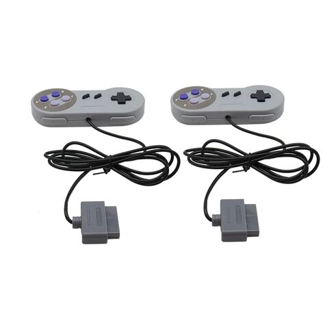 زوج LO MERECES من وحدة التحكم عن بعد SNS-005 لاستبدال لوحة ألعاب الفيديو لنظام Super Nintendo SNES in Kuwait