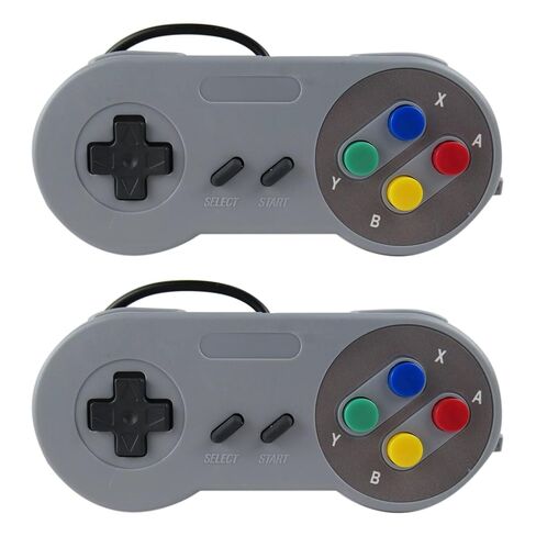 LO MERECES زوج من وحدة تحكم USB Gamepad Super Game Controller لـ SNES USB Classic Gamepad عصا التحكم في اللعبة للعبة Nintendo SNES لـ raspberry pi in Kuwait