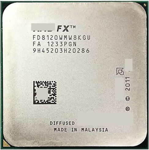 FX-Series FX-8120 FX 8120 3.1 جيجا هرتز معالج ثمانية النواة لوحدة المعالجة المركزية 95 واط FD8120WMW8KGU المقبس AM3 in Kuwait
