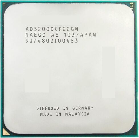 X2 5200 + معالج وحدة المعالجة المركزية (2.3 جيجا هرتز/1 متر/65 واط) مقبس AM2 + AM3 in Kuwait