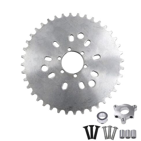 1 "/1.5"(25 مللي متر/38 مللي متر) محول CNC فضي 32T ضرس يناسب دراجة بمحرك 80cc in Saudi Arabia