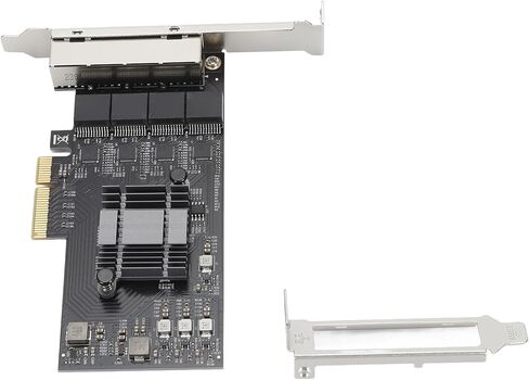 بطاقة شبكة SUNGOOYUE 2.5 جيجابت PCIe، 4 منافذ RJ45 محول إيثرنت 2500 ميجابت في الثانية مع شريحة RTL8125BG، لخادم Centos in Kuwait