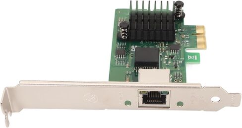 بطاقة شبكة إيثرنت SUNGOOYUE I225V 2.5 جيجابت في الثانية، محول PCI مع منفذ RJ45 ودعامة جيدة التهوية، لـ 10 11 64 بت والخادم 2019 2022 in Kuwait