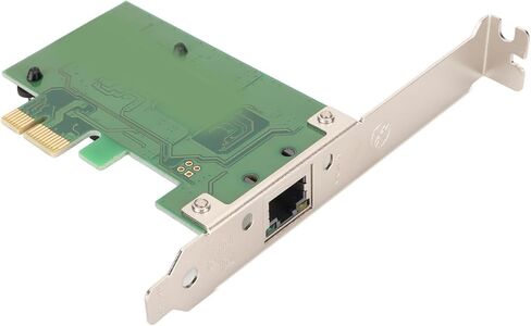 بطاقة شبكة إيثرنت SUNGOOYUE I225V 2.5 جيجابت في الثانية، محول PCI مع منفذ RJ45 ودعامة جيدة التهوية، لـ 10 11 64 بت والخادم 2019 2022 in Kuwait