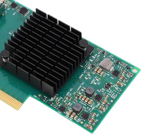 Pomya MCX4121AXCAT Dual Port 10G/25G SFP28 Server Network Card, PCIe X8 Adapter with RDMA & SRIOV, Low Latency for Data Center, GPU Computing, VMware i, / in Kuwait