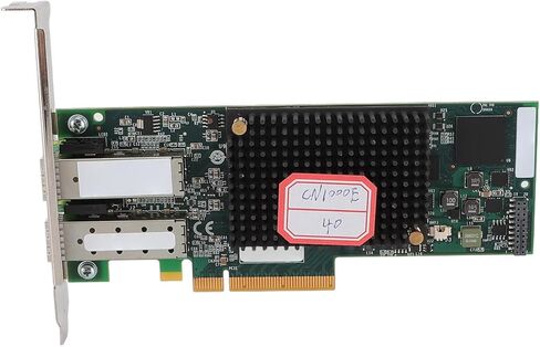 محول شبكة PCIE CN1000E 595325 001 ثنائي المنفذ SFP وبطاقة الشبكة المتقاربة واجهة PCIE X8 للكمبيوتر الشخصي in Kuwait