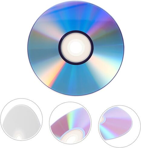 Totority Blank Cd Discs for Music and Data Recording High Capacity Writable Media for Audio and Data Storage Compact and Portable Design for in Kuwait