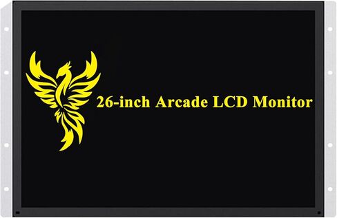 UNICO 26inch Arcade Replacement Monitor with Mounting Bracket, 4:3 Ratio LCD Monitor for HDMI/VGA/CGA/EGA Old CRT Arcade Machine - 26 inch in Kuwait