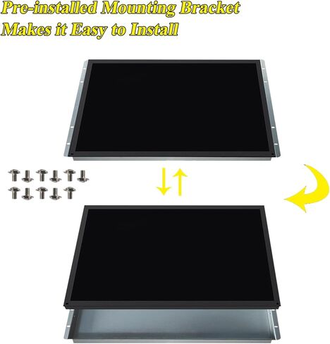 UNICO 26inch Arcade Replacement Monitor with Mounting Bracket, 4:3 Ratio LCD Monitor for HDMI/VGA/CGA/EGA Old CRT Arcade Machine - 26 inch in Kuwait