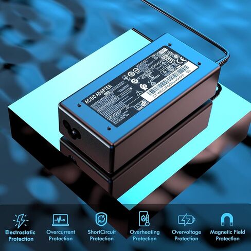 شاحن كمبيوتر محمول 65 وات متوافق مع HP ProBook 430-G1 440-G1 450-G1 430-G2 440-G2 450-G2 470-G1 470-G2 in Kuwait
