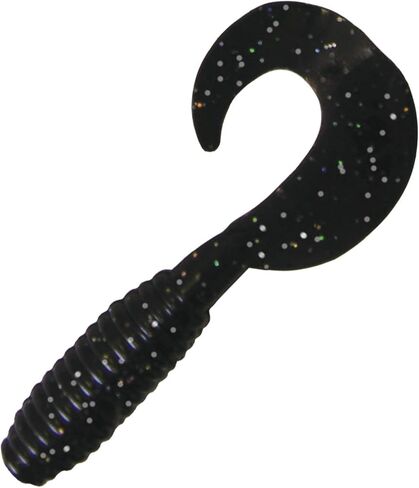 Kalin's 3G10-234 Lunker Grub Black Hologram, 3" in Kuwait