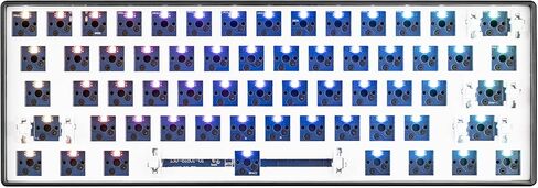 MEKO Blink Barebones 60% Hotswap Bluetooth RGB Mechanical Keyboard in Kuwait